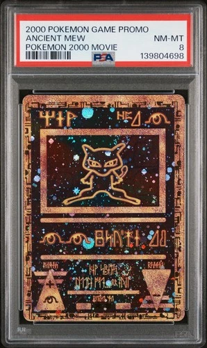 2000 POKEMON GAME MOVIE POKEMON 2000 MOVIE ANCIENT MEW PSA 8