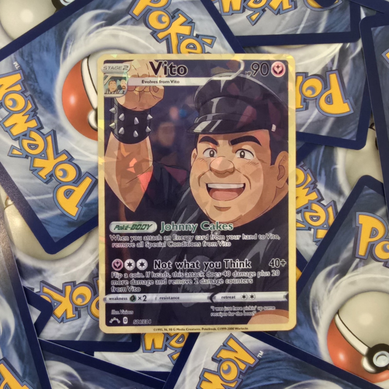 Vito Pokemon Card Sopranos
