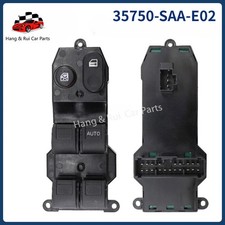 RHD 35750-SAA-E02For Honda Civic 01-05 Power Window Switch Front Driver Side
