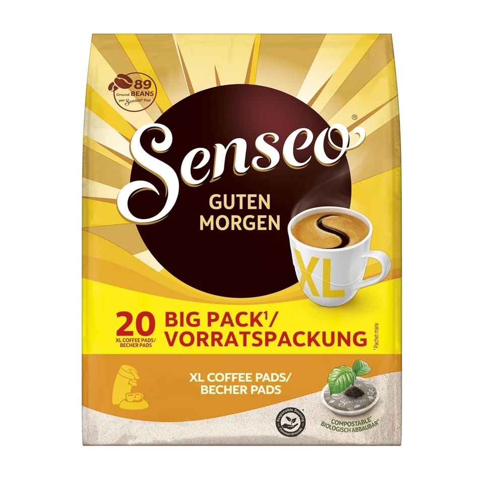 Senseo Pads Guten Morgen XL, Storage Pack, 5 x 20 Drinks, 100 Coffee Pods - Bild 3 von 4