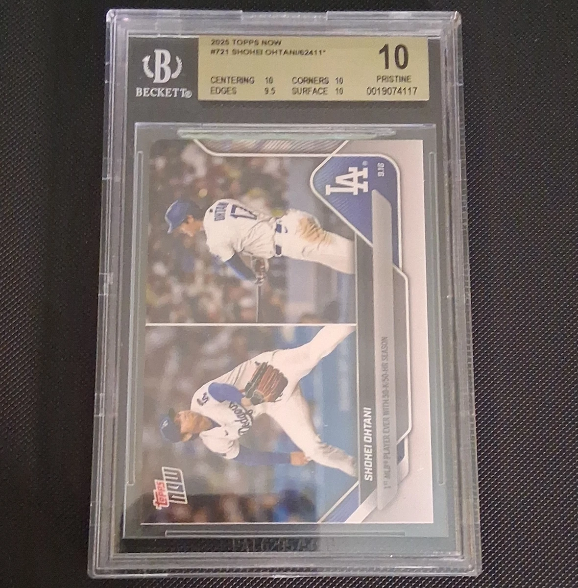 Shohei Ohtani Beckett Grading Services (BGS) Baseball Sports
