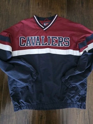 vintage cleveland cavaliers Windbreaker Large