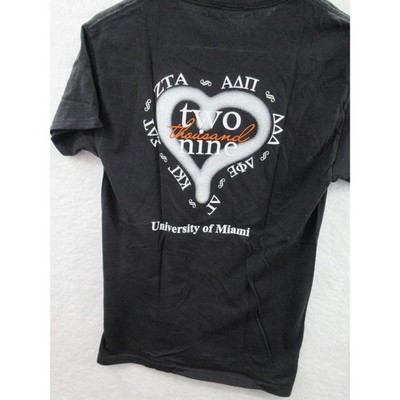 J'Adore Greek Life Miami University 2009 Men's Small T-Shirt Fraternity