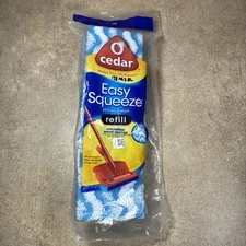 O Cedar Easy Squeeze Flat Sponge Microfiber Wave Sponge Mop Head Refill