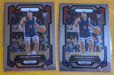 2024 Prizm Draft Picks Keshad Johnson Arizona Wildcats Miami Heat RC