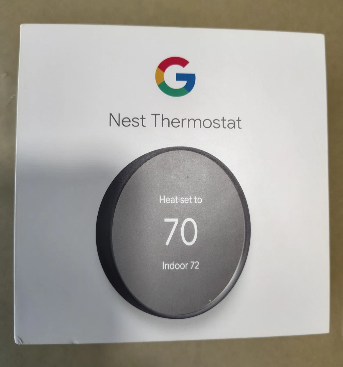 Google NEST Thermostat Smart WiFi Bluetooth Digital CHARCOAL NEW 2025 Mint Boxed
