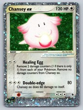 Chansey ex 96/109 Holo EX Rare Ruby & Sapphire Pokemon Damaged on eBay