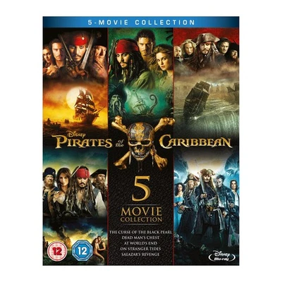 Pirates of the Caribbean: 5-Movie Collection [12] Blu-ray Box Set - Image 1 of 2