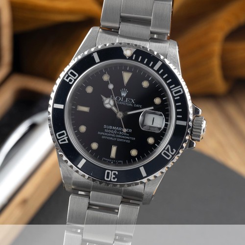 Rolex Submariner Date 1000ft Oyster Edelstahl Automatik Ref. 16610