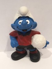 Schleich - Smurf Footballer VINTAGE by SCHLEICH FROM THE SMURFS - 20454