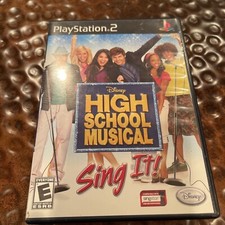 High School Musical Sing It! (Playstation 2) PS2 No Manual