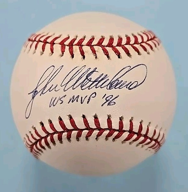 John Wetteland Auto Signed Inscribed WS MVP 96 Baseball ROMLB | eBay