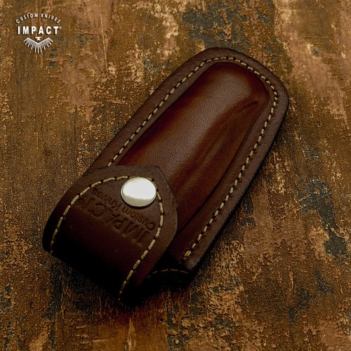 All Damascus Drop Point Slip-Joint Folding Pocket EDC Knife by Impact Cutlery - Picture 12 of 13