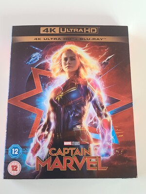 CAPTAIN MARVEL - 4K UHD inkl. BluRay / geprägter Pappschuber / NEU & OVP