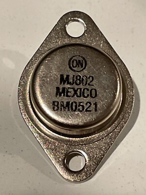 ON Semiconductor MJ802 NPN Silicon Power Transistor BM0521 MEXICO