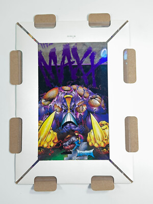 vtg 1993 The Maxx 1/2 Wizard Magazine MAIL AWAY foil NICE sam keith