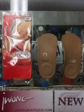 Tacco Elastic 3/4 Arch Support Insoles Tan Woman