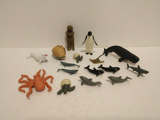 Marine Life Animals Plastic Rubber Ocean Sea Life Toy Lot of 16 Safari Ltd Other