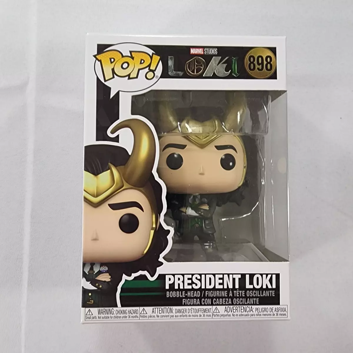 Funko Marvel Loki POP Marvel President Loki Exclusive Vinyl Bobble