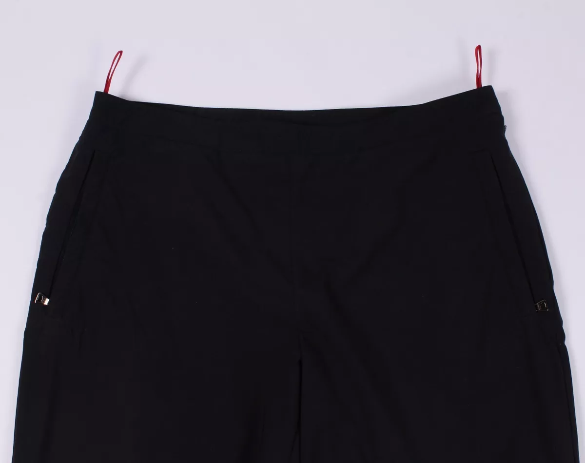 Women's Prada Sport Red Tab Vintage Nylon Pants Trousers Size 44