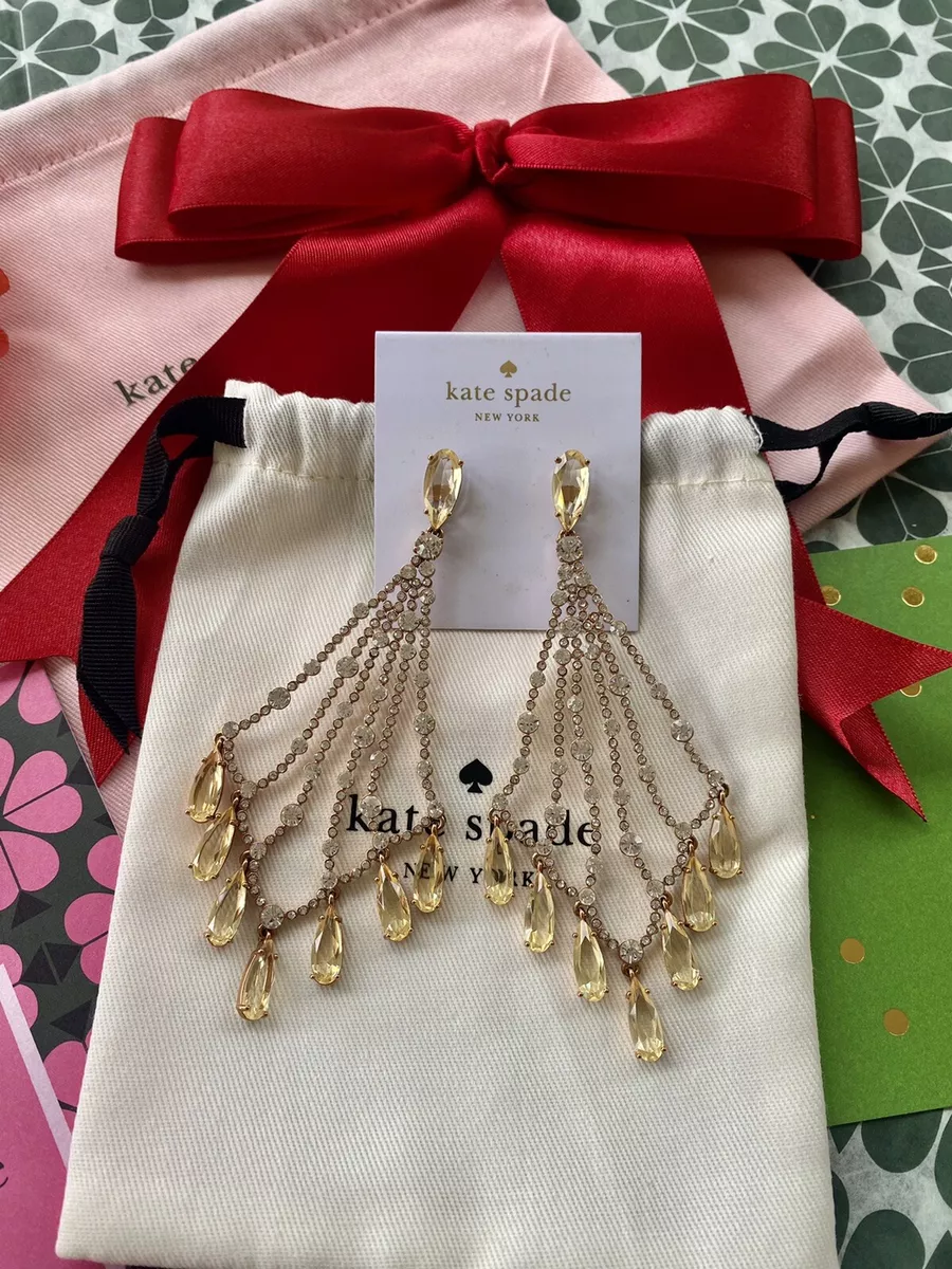 Large rose gold chandelier best sale earrings