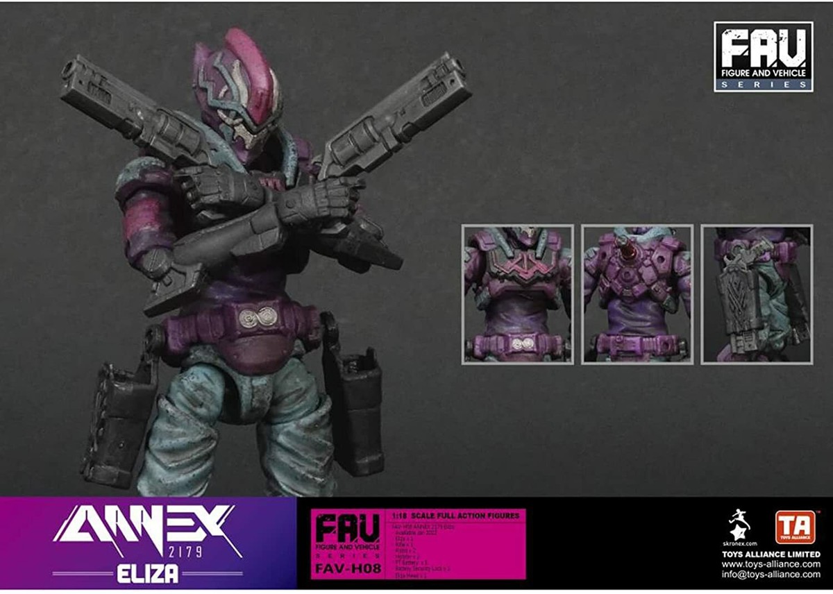 1:18 Scale Acid Rain Eliza FAV-H08 Toynami | eBay