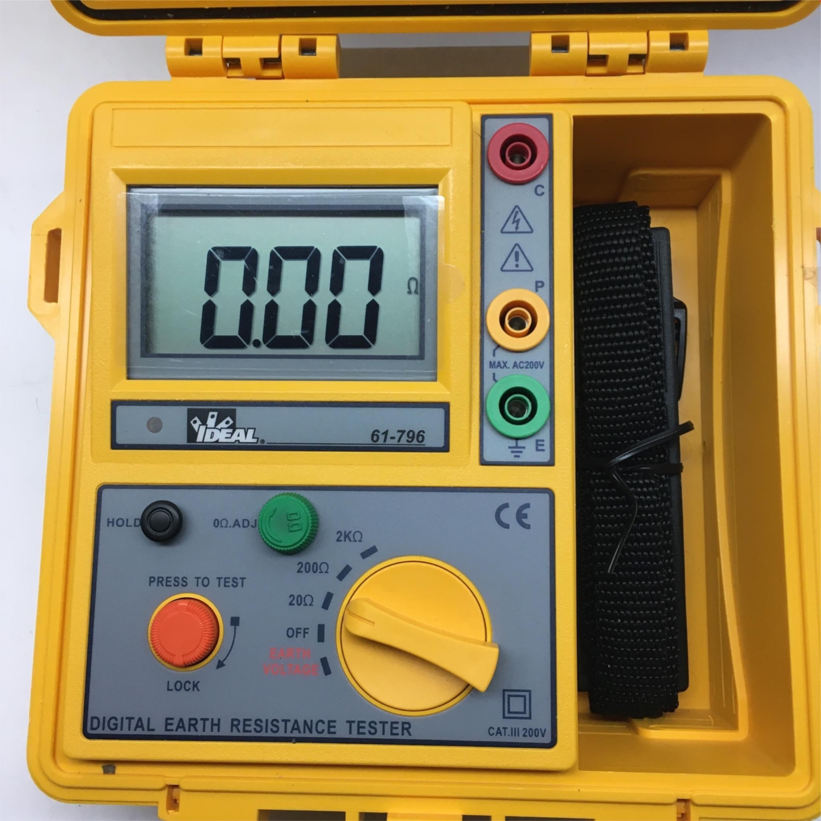 IDEAL 61796 Earth Ground Resistance Tester Meter eBay