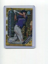 2019 Bowman Chrome Gold Mega Box Refractor Roberto Ramos 1st Bowman 22/50