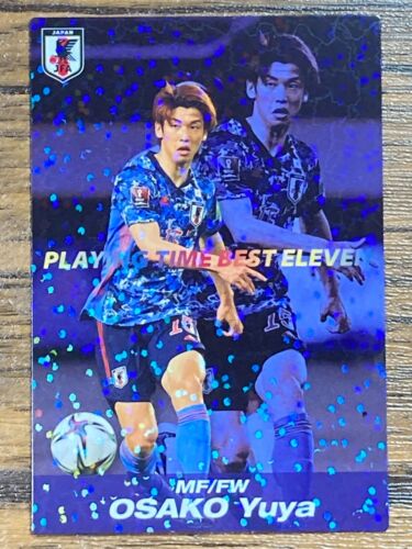Yuya Osako Card Japan Samurai Blue Soccer 2022 Qatar World Cup - Picture 1 of 2