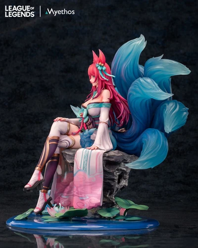 Ahri 1/7 Spirit Blossom 27cm LOL League of Legends Komplett Figur Modell Spielzeug Neu - Bild 7 von 17