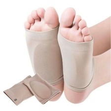 Adore Pro Flat Foot Arch Support Cotton Foot Pad Plantar Fasciitis Pain Relief