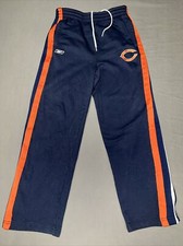Reebok NFL Sweatpants Youth Size L Blue Chicago Bears 1104 