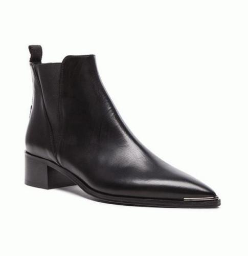 Mens Brand New Black Pull On Cowboy Western Ankle Boots Size 6 7 8 9 10 11 12