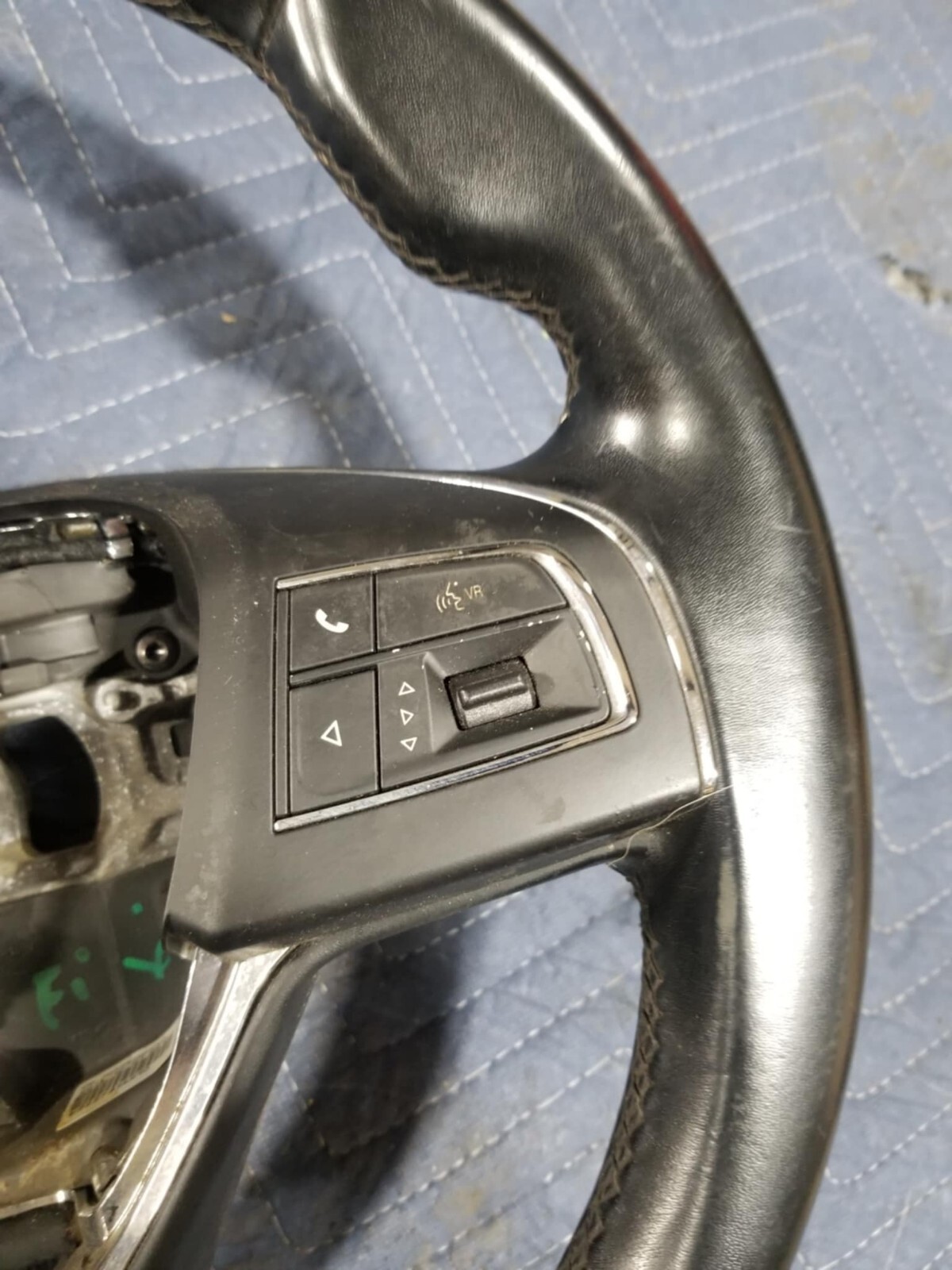 14-20 Maserati Ghibli S M157 Steering Wheel Black 670044602 OEM #85
