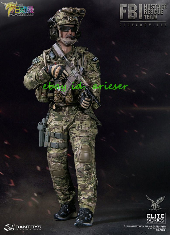 Damtoys 1/6 78042 Fbi Hrt Agent Hostage Rescue Team Servarevitas