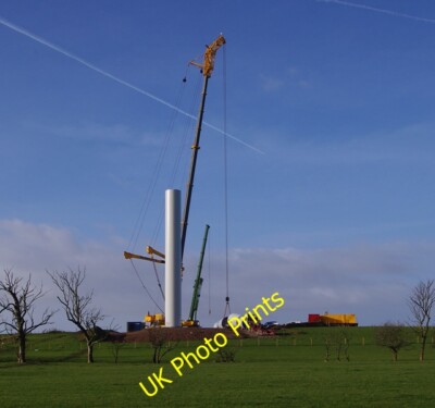 Foto 6x4 Heysham Süd Windpark Bau A Liebherr LTM 11200 - 9,1m um 2015