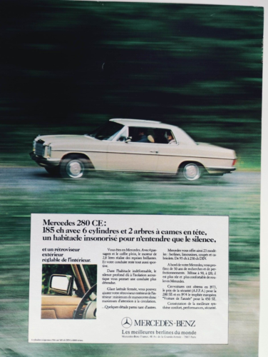MERCEDES-BENZ vintage Print Ad !! " Fastest Car in the world " - Picture 1 of 1