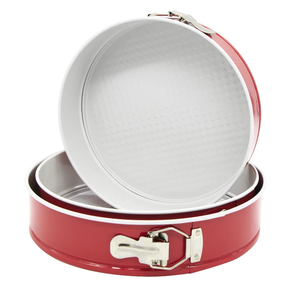 3-er Set Springform Backform Kuchenbackform Herzform Rundform Tortenform - Bild 2 von 3