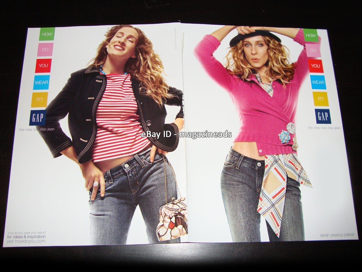 GAP 8-Page Magazine PRINT AD Fall 2004 SARAH JESSICA PARKER | eBay