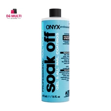 Gel and All Nail Coatings Soak off Nail Polish Remover, Coconut, 16 Fl Oz.