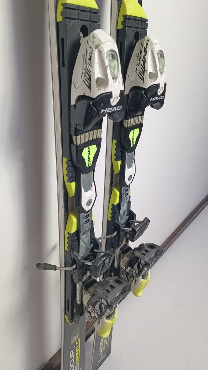 HEAD WC Rebels 156cm Ski + HEAD 16 Bindings Winter Sport | eBay