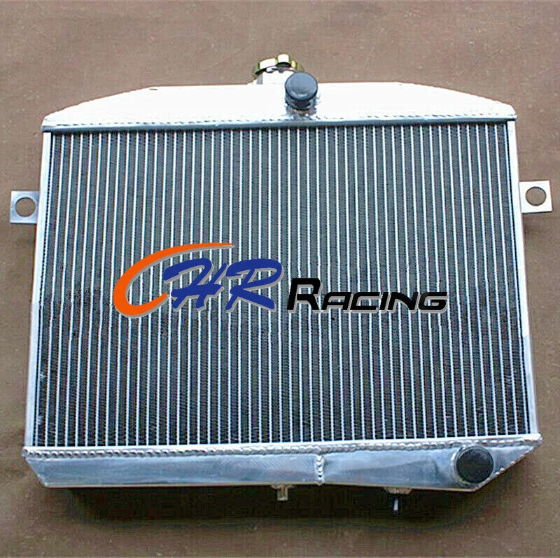 Radiador de aluminio para 1959-1973 Volvo P1800 1800S 1800E 1800ES B18 B20 GT MT Foto 3 de 4