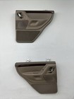 99-02 Jeep Grand Cherokee WJ Set Of Rear Interior Power Door Panels OEM Tan/Wood