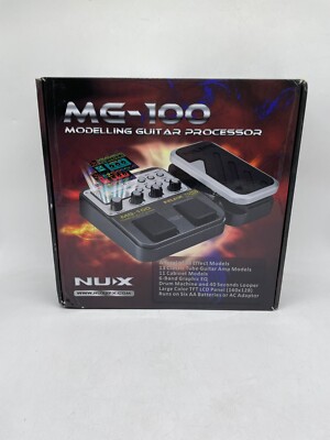 MG-100 Professional Multi-Effects Pedal Processor Musical Instrument ''READ''