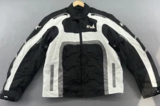 HWK Spyder Motorcycle Jacket Mens XL Textile Motorcross Armor Padded