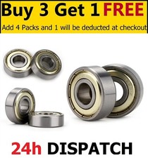 Image of BEARINGS 6200 zz - 6215 zz - Metal Shielded Deep Groove Ball - Multi variations