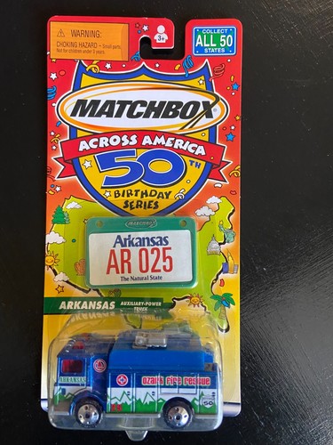 Coches de 50 cumpleaños Mattel Matchbox Across America Hawaii UT NY AK VT RI GA Pick - Imagen 7 de 61