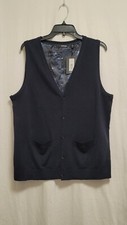 Murano Galactic Collection Men's Vest Size L Blue