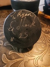 Eddie Shack Autographed Hockey Puck 