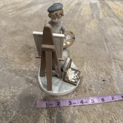Lladro 5363 Natura morta in pensione! Scatola blu originale! Ottime condizioni! Spazzola mancante - Foto 15 di 15